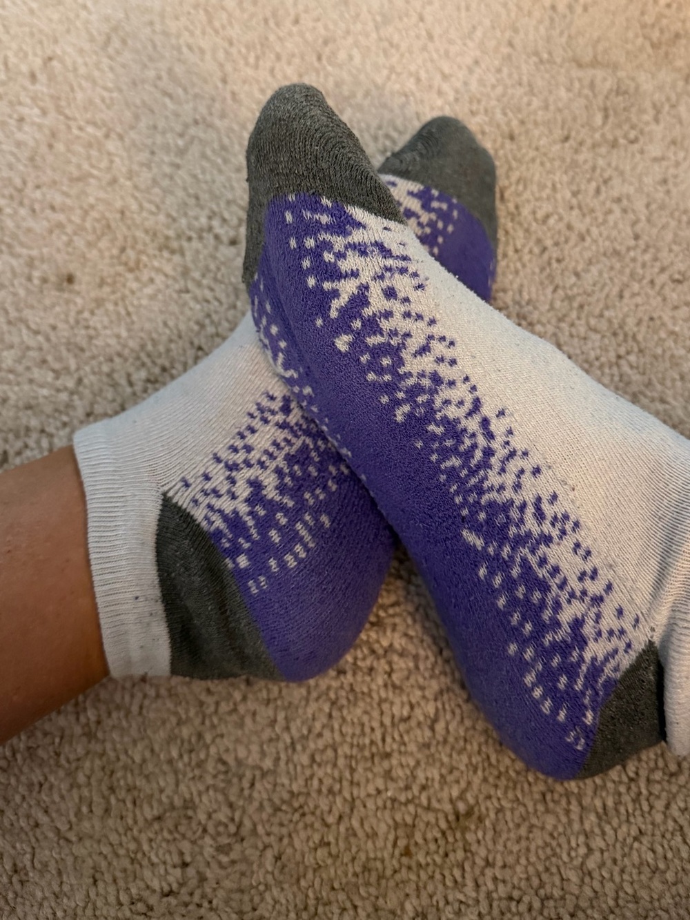 Well loved athletic socks